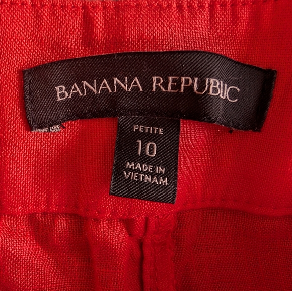 Banana Republic Ultra Wide Leg Linen Pants - Picture 4 of 6